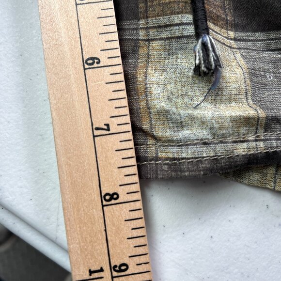 New 3rd & Army Board Shorts Mens 36 Swim Trunk Bottoms Multicolor Plaid - Picture 13 of 14